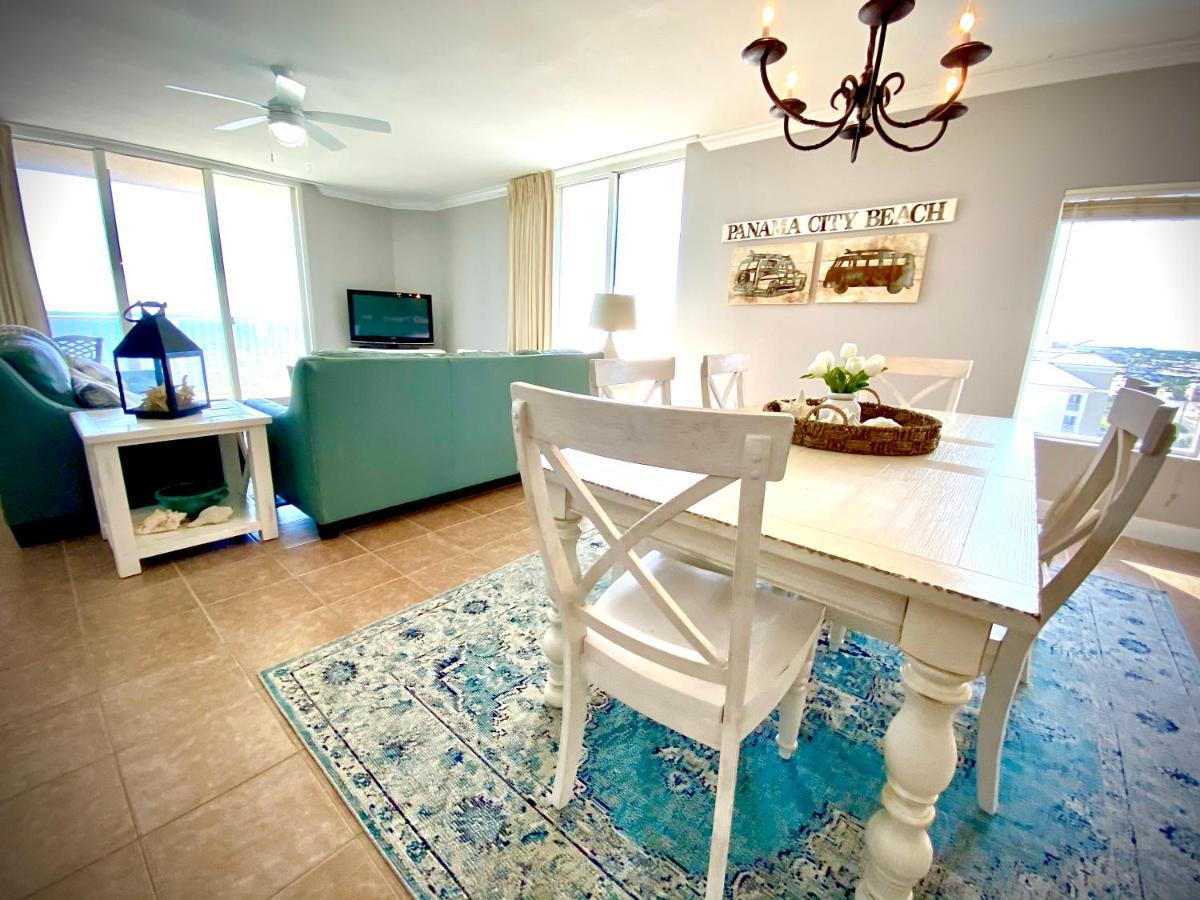 Appartement Happy Ours 2200 Sq Ft Corner Beachfront Sleeps 12 à Panama City Beach Extérieur photo